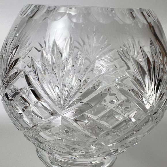 Vtg American Brilliant Compote Bowl Candy ABP Pairpoint Clear Cut Glass Footed - Picture 4 of 12